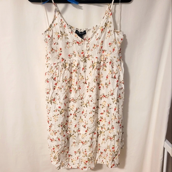 Flower print flowy summer top - Picture 1 of 5